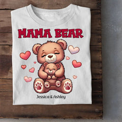 Cute Grandma Bear Mama Bear Personalized Shirt - OLESA