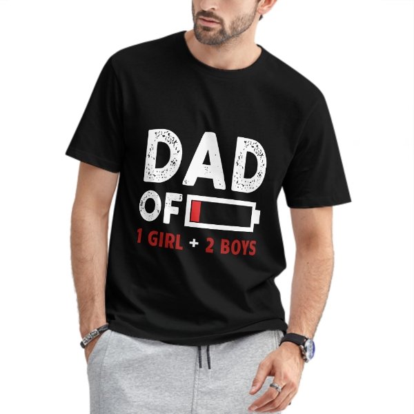 Dad Of The Boys And Girls - Gift for Dad, Personalized Unisex T-Shirt - OLESA