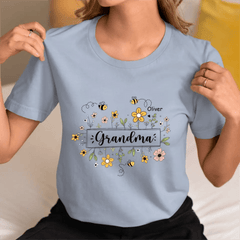 Family Personalized Custom T-shirt - Gift For Mom, Grandma - OLESA