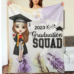 Graduation Squad 2023 - Personalized Blanket - ARNOVIC