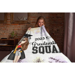 Graduation Squad 2023 - Personalized Blanket - ARNOVIC