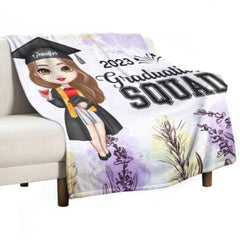 Graduation Squad 2023 - Personalized Blanket - ARNOVIC