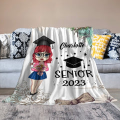 Graduation Squad 2023 - Personalized Soft Blanket - ARNOVIC