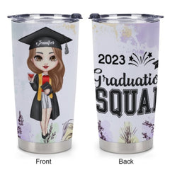 Graduation Squad 2023 - Personalized Tumblers - ARNOVIC