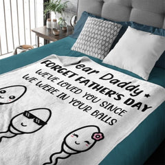 Greatest Dad Ever - Family Personalized Custom Blanket - Father's Day, Birthday Gift For Dad - OLESA