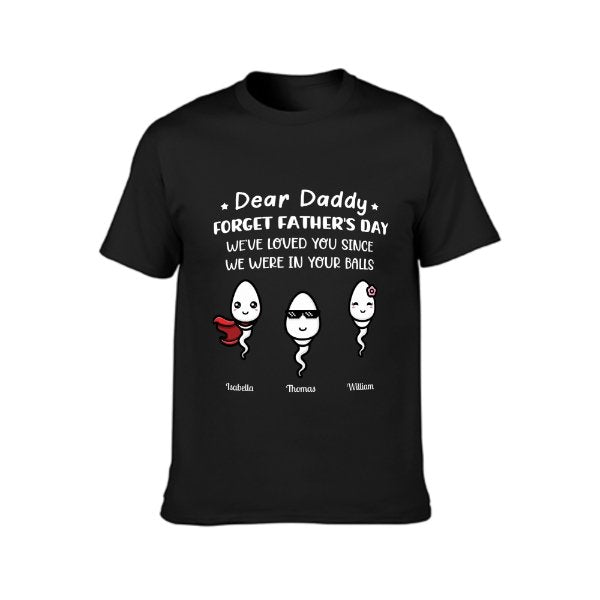 Greatest Dad Ever - Family Personalized Custom Unisex T-shirt - Father's Day, Birthday Gift For Dad - OLESA