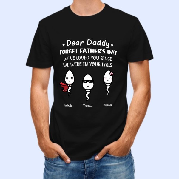 Greatest Dad Ever - Family Personalized Custom Unisex T-shirt - Father's Day, Birthday Gift For Dad - OLESA