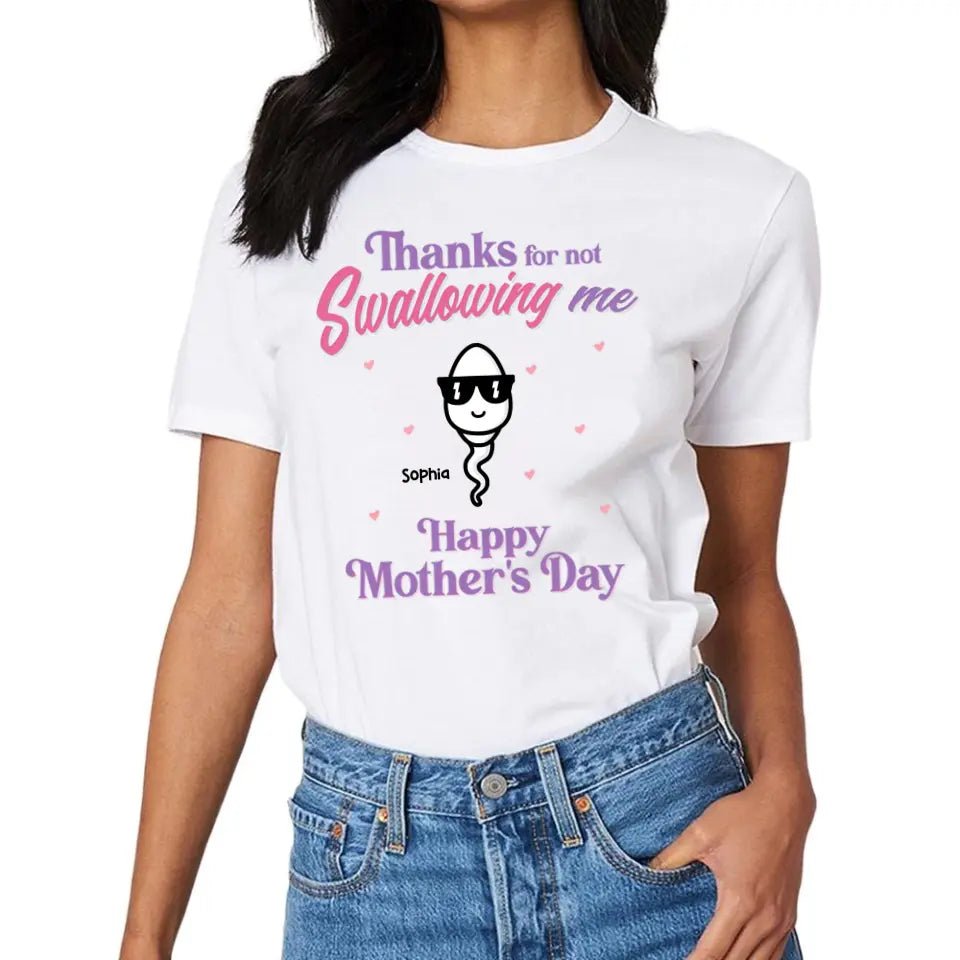 Happy Mother's Day - Family Personalized Custom Unisex T-shirt - Gift For Mom - OLESA