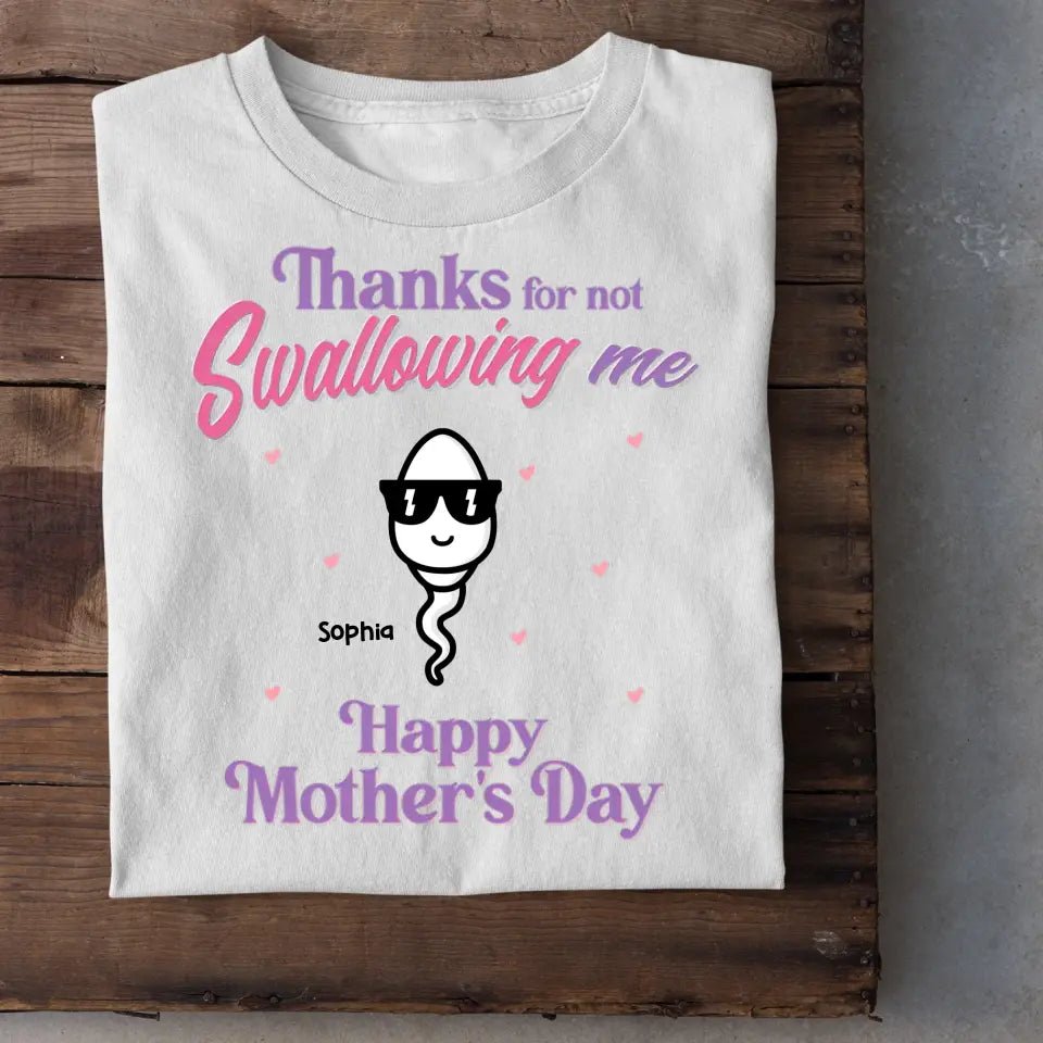 Happy Mother's Day - Family Personalized Custom Unisex T-shirt - Gift For Mom - OLESA