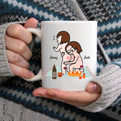 I Really Love Your Butt Personalized Mug, Funny Gift For Couple - OLESA