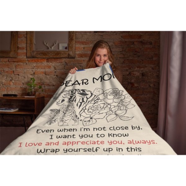 I Want You To Know I Love And Appreciate You - Gift For Mom, Blanket - ARNOVIC