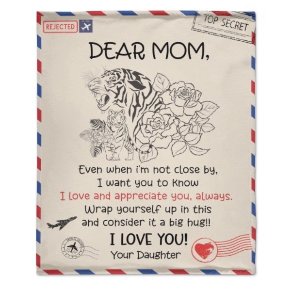 I Want You To Know I Love And Appreciate You - Gift For Mom, Blanket - ARNOVIC