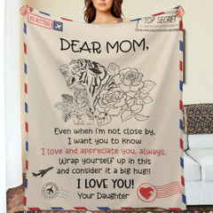 I Want You To Know I Love And Appreciate You - Gift For Mom, Blanket - ARNOVIC