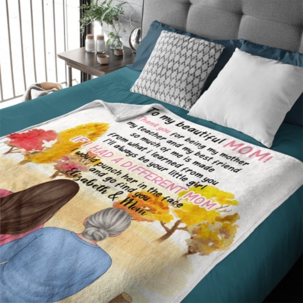 I'll Always Be Your Little Girl - Gift For Mom - Personalized Blanket - ARNOVIC