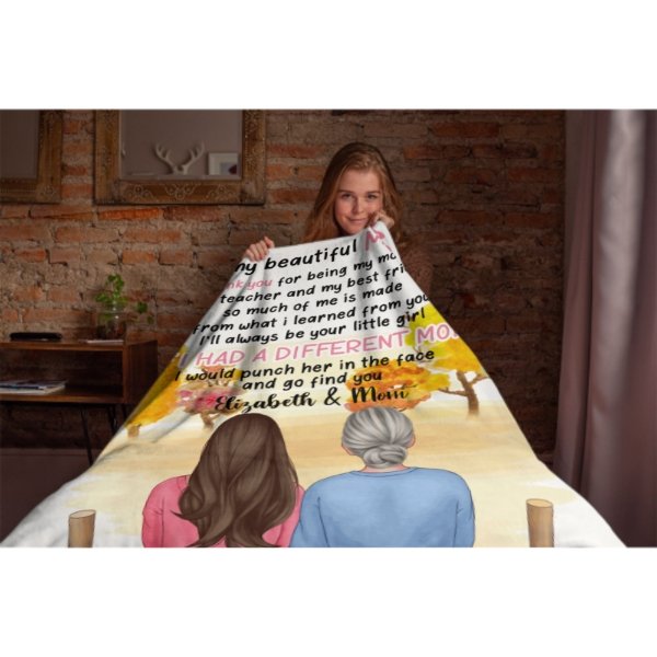 I'll Always Be Your Little Girl - Gift For Mom - Personalized Blanket - ARNOVIC