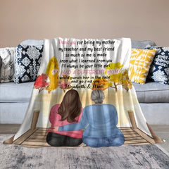 I'll Always Be Your Little Girl - Gift For Mom - Personalized Blanket - ARNOVIC