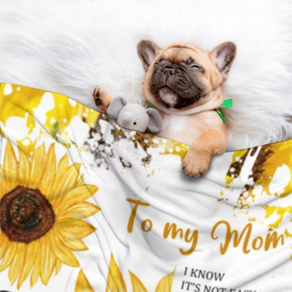 I'll Always Be Your Little One & You'll Always Be My Loving Mom - Blanket - To My Mom, Gift For Mom, Mom Gift From Daughter And Son, Birthday Gift For Mom - ARNOVIC