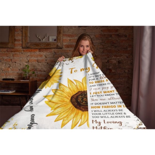 I'll Always Be Your Little One & You'll Always Be My Loving Mom - Blanket - To My Mom, Gift For Mom, Mom Gift From Daughter And Son, Birthday Gift For Mom - ARNOVIC