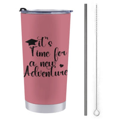 It's Time for a new Adventure Custom Graduation Tumblers Class of 2023 - Graduation Gift - ARNOVIC