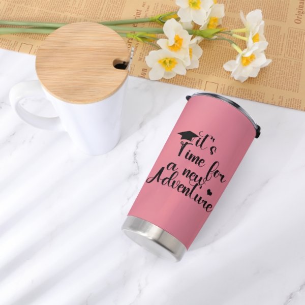 It's Time for a new Adventure Custom Graduation Tumblers Class of 2023 - Graduation Gift - ARNOVIC