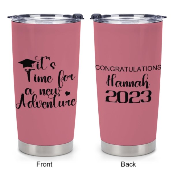 It's Time for a new Adventure Custom Graduation Tumblers Class of 2023 - Graduation Gift - ARNOVIC