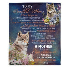 Mom, You Are The Best - Family Blanket - New Arrival, Christmas Gift For Mother From Daughter - OLESA