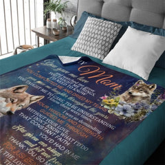 Mom, You Are The Best - Family Blanket - New Arrival, Christmas Gift For Mother From Daughter - OLESA