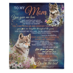 Mom, You Are The Best - Family Blanket - New Arrival, Christmas Gift For Mother From Daughter - OLESA