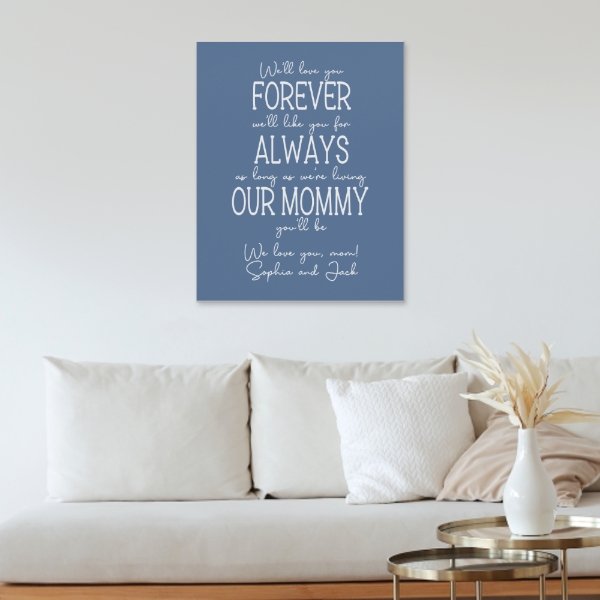 Mommy You Will Be Canvas Art - OLESA