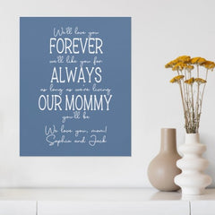 Mommy You Will Be Canvas Art - OLESA