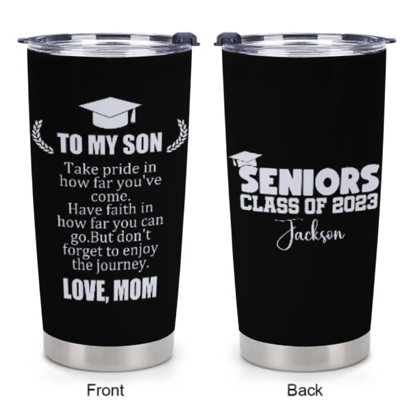 My Son Take Pride Tumblers - From Family - Graduation Gift for Son - ARNOVIC