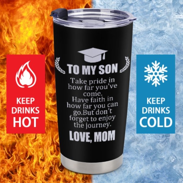 My Son Take Pride Tumblers - From Family - Graduation Gift for Son - ARNOVIC