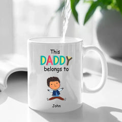 Personalized Custom Mug Life Is Just Better With kids, This Grandpa belongs to Kids Mug - OLESA