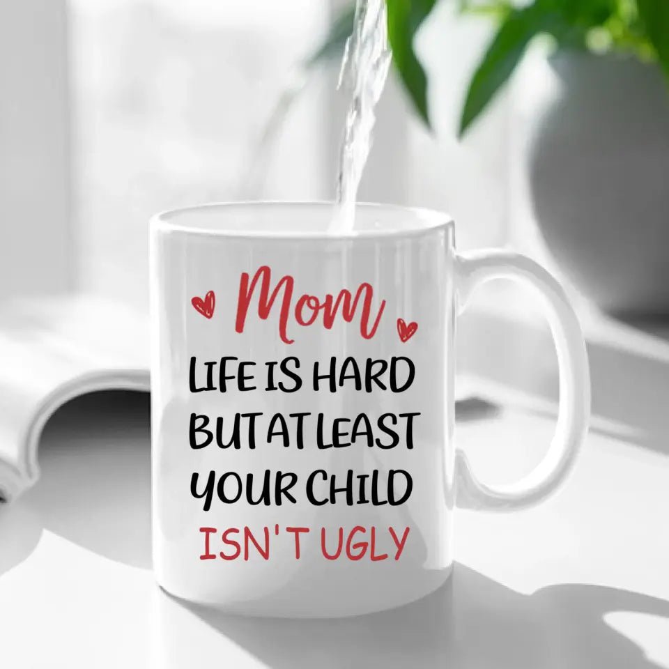 Personalized Custom Photo Mug, Treasured Moments Forever Linked, Gift For Mother - OLESA