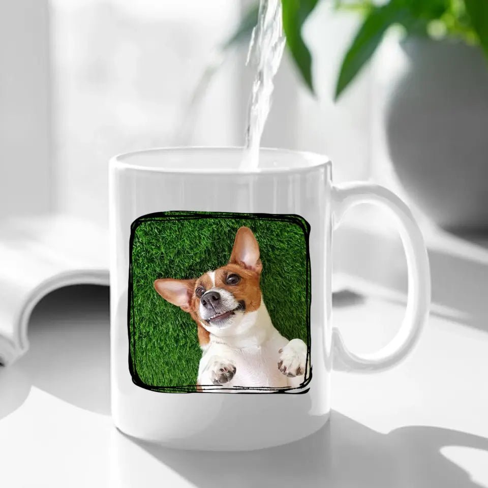 Personalized Mug For Dog Mom - We Make Eye Contact While I Poop -Gifts For Dog Lovers, Mothers Day - OLESA