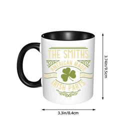 Personalized Name St. Patrick Irish Parts Blanket Mug - OLESA