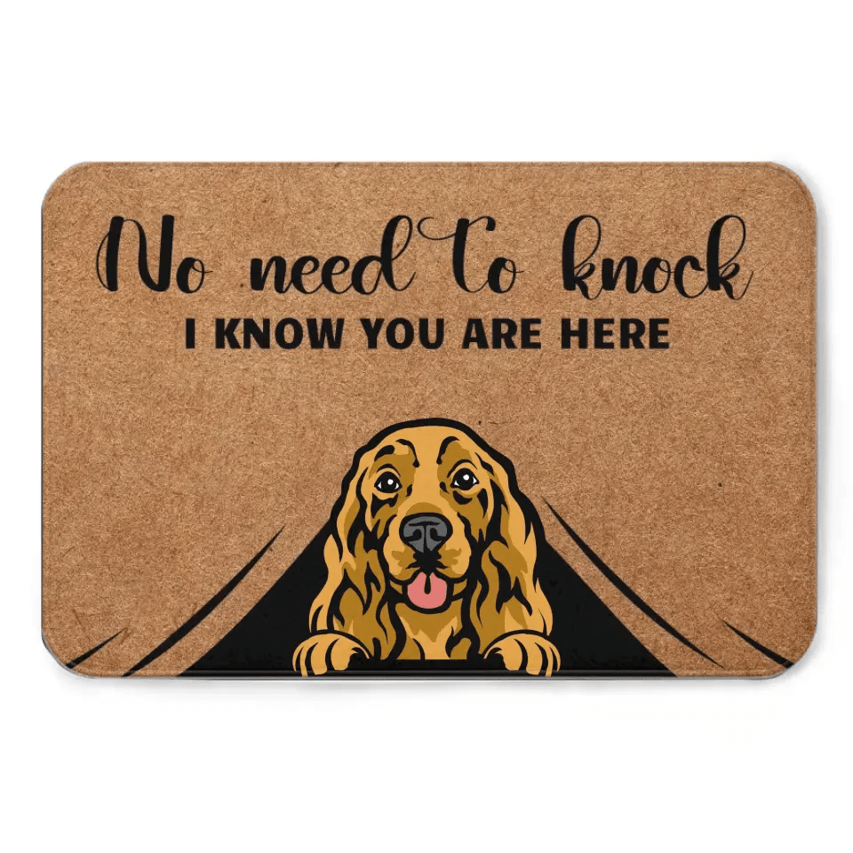 Personalized Pets & Name Doormat For Pet Lovers - OLESA