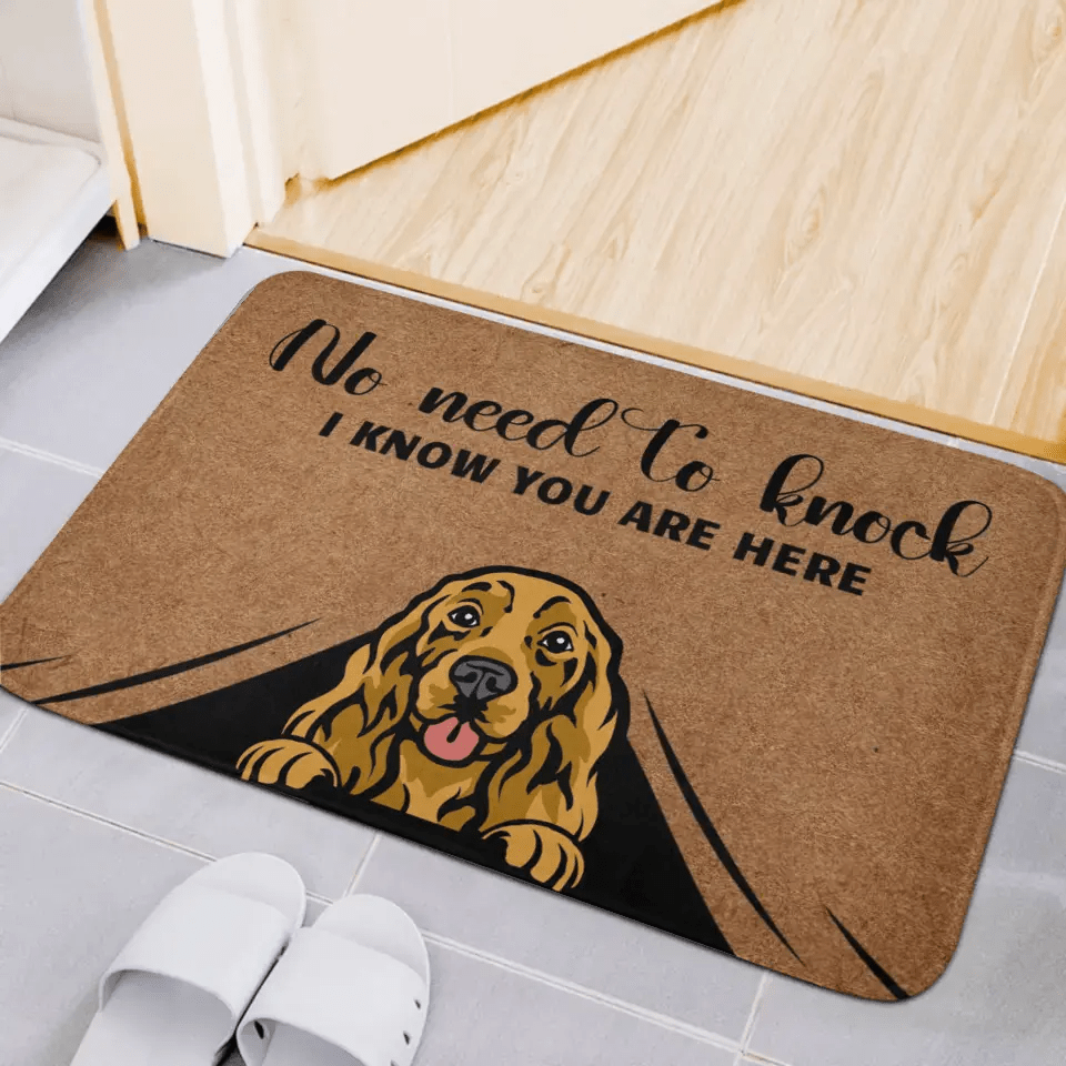 Personalized Pets & Name Doormat For Pet Lovers - OLESA