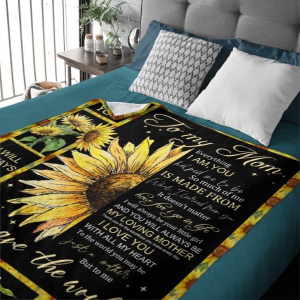 So Much Of Me Is Made From You - Family Blanket - New Arrival, Christmas Gift For Mother From Daughter - ARNOVIC