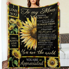 So Much Of Me Is Made From You - Family Blanket - New Arrival, Christmas Gift For Mother From Daughter - ARNOVIC