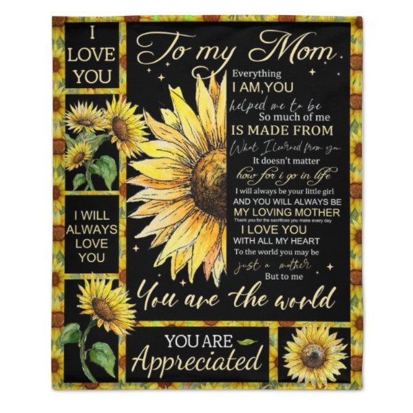 So Much Of Me Is Made From You - Family Blanket - New Arrival, Christmas Gift For Mother From Daughter - ARNOVIC