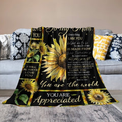 So Much Of Me Is Made From You - Family Blanket - New Arrival, Christmas Gift For Mother From Daughter - ARNOVIC