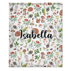 Vintage Forest Custom Name Blanket - Gifts for Baby - ARNOVIC