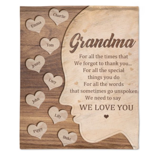 I Need To Say I Love You - Gift For Mom, Grandma - Personalized